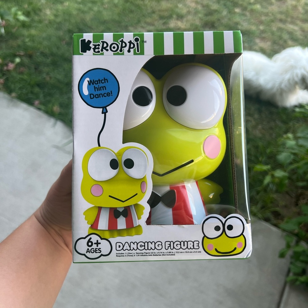 Keroppi Dancing Figure Sanrio